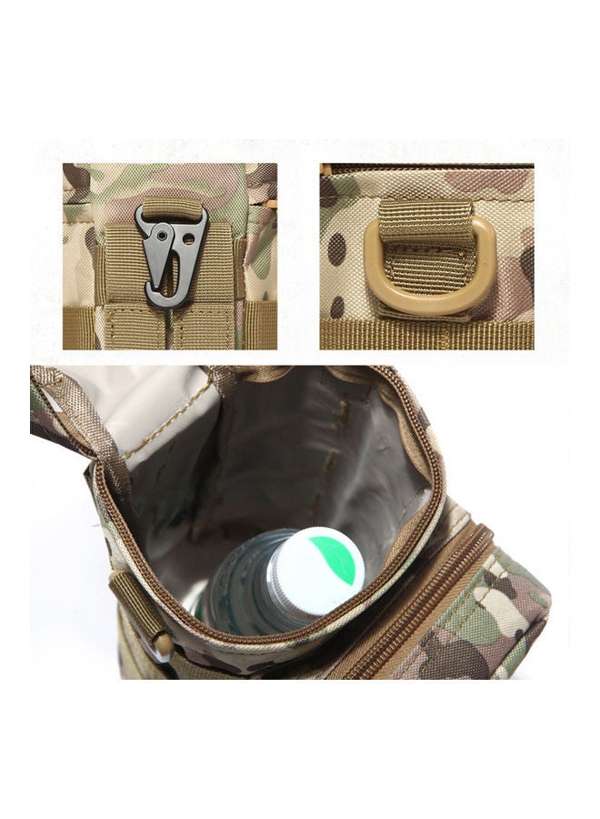 Generic - Molle Outdoors Tactical Shoulder Bag Water Bottle Pouch Kettle Waist Back Pack 20 x 10 x 20cm - Image 1