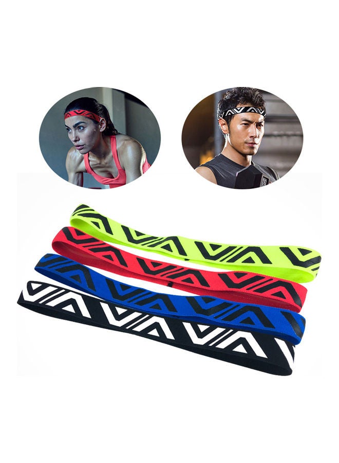 Generic Fashion Sweat Absorbent Breathable Gym Yoga Unisex Sports Headband 20 x 10 x 20cm  - Image 4