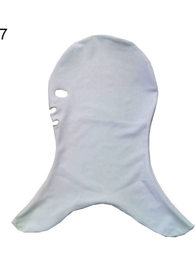 Generic Facekini Breathable Pool Mask Head Sunblock UV Sun Protection Face Swim Cap 20 x 10 x 20cm  - Image 4