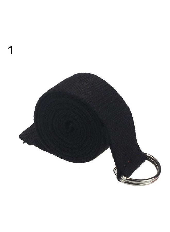 Generic Yoga Stretch Strap D-Ring Waist Leg Fitness Exercise Sports Training Belt 180cm 20 x 10 x 20cm  - Image 3