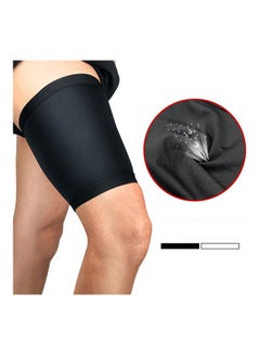 Generic Thigh Brace Support Stretch Sleeve Unisex Compression Leg Protector 20 x 10 x 20cm  - Image 2