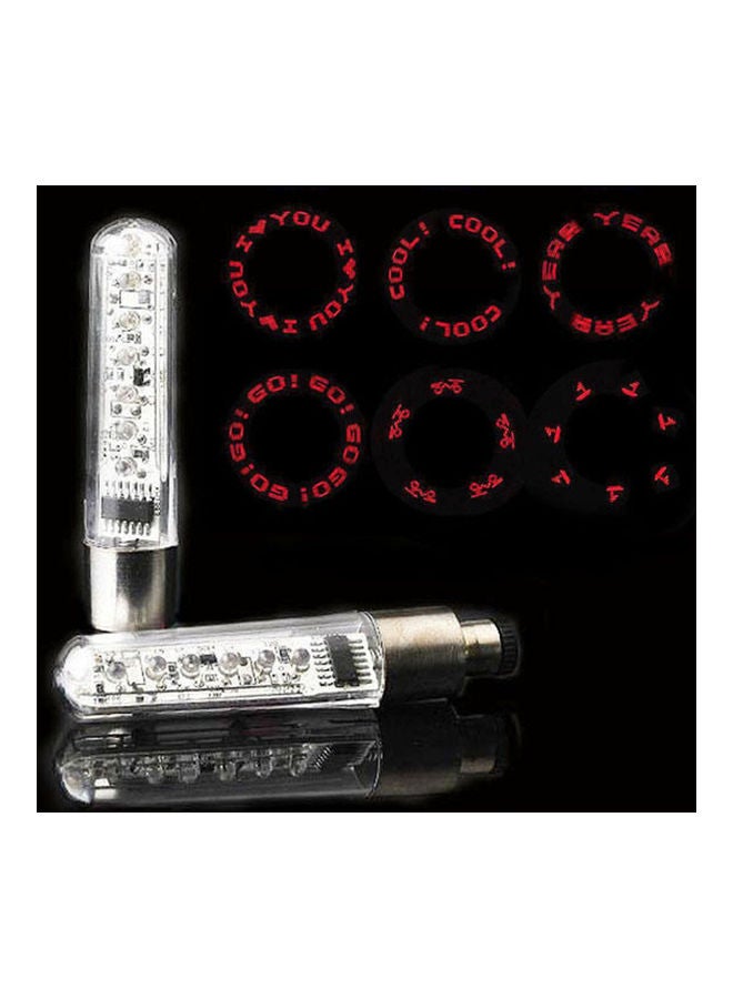 Generic 7 LED Bicycle Motorcycle Car Bike Tyre Wheel Valve Cap Flash Light 20 x 10 x 20cm - Image 4
