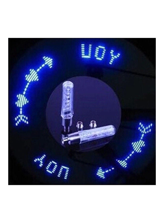 Generic 7 LED Bicycle Motorcycle Car Bike Tyre Wheel Valve Cap Flash Light 20 x 10 x 20cm - Image 5