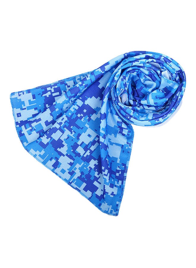 Generic Fashion Camouflage Summer Outdoor Fitness Gym Cool Towel Heatstroke Prevention 20 x 10 x 20cm - Image 1