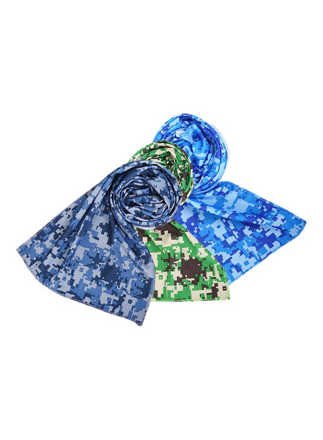 Generic Fashion Camouflage Summer Outdoor Fitness Gym Cool Towel Heatstroke Prevention 20 x 10 x 20cm - Image 5
