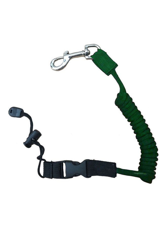 Generic Elastic Surf Canoe Kayak Paddle Coiled Leash Cord Safety Fishing Rod Lanyard 20 x 10 x 20cm