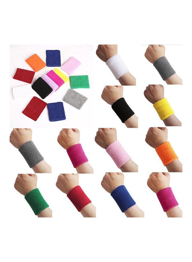 Generic 1Pc Unisex Sports Tennis Badminton Sweat Absorb Band Wrist Protector Wristband 20 x 10 x 20cm  - Image 2