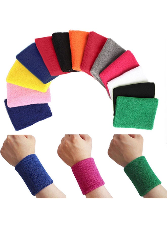 Generic 1Pc Unisex Sports Tennis Badminton Sweat Absorb Band Wrist Protector Wristband 20 x 10 x 20cm  - Image 3