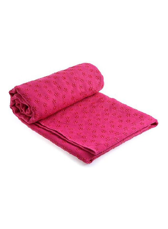 Generic Non Slip Yoga Mat Cover Towel Blanket Gym Sport Fitness Exercise Pad Cushion 20 x 10 x 20cm - Image 1
