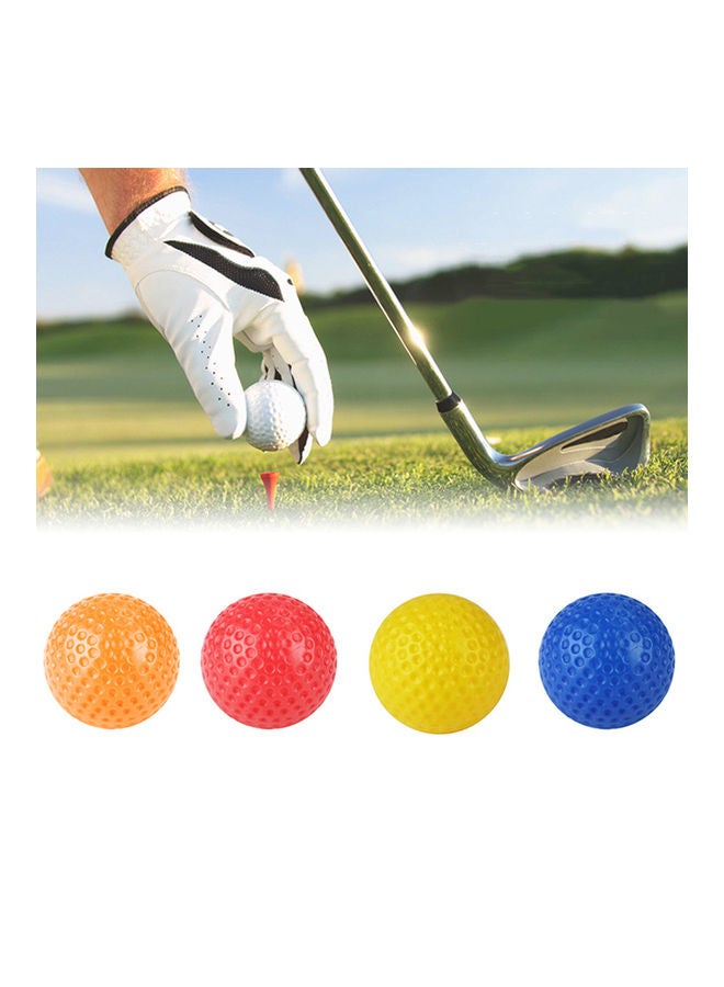 Generic 10 Piece Hollow Practice Golf Playing Ball Toy For Indoor Training 20 x 10 x 20cm  - Image 2