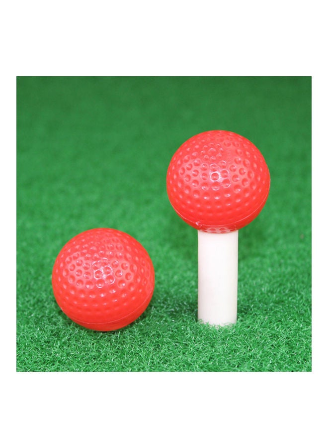 Generic 10 Piece Hollow Practice Golf Playing Ball Toy For Indoor Training 20 x 10 x 20cm  - Image 4