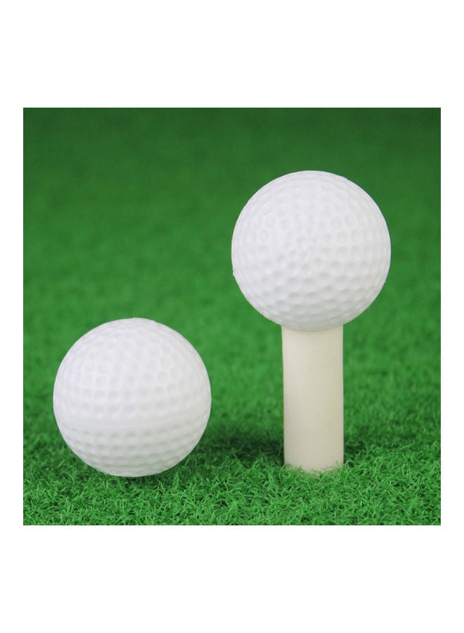 Generic 10 Piece Hollow Practice Golf Playing Ball Toy For Indoor Training 20 x 10 x 20cm  - Image 5