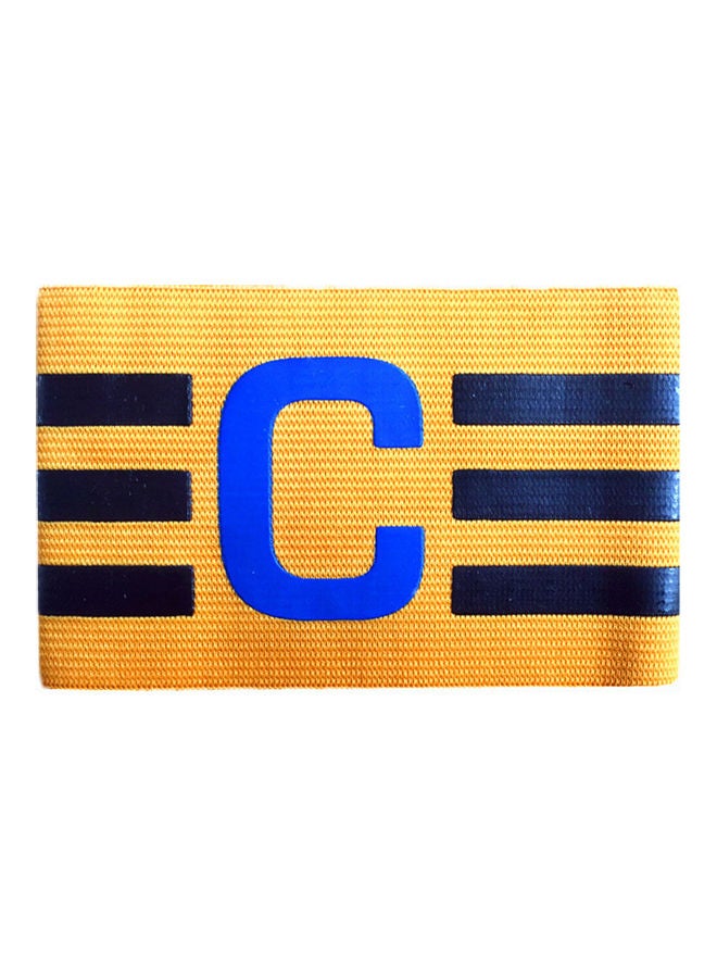 Generic Football Captain Armband Soccer Competition Sports Match Leader Arm Band Badge 20 x 10 x 20cm - Image 1