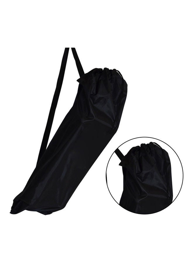 Generic Outdoor Sports Skateboard Black Shoulder Messenger Bag Portable Carry Travel Handbag 20 x 10 x 20cm  - Image 2