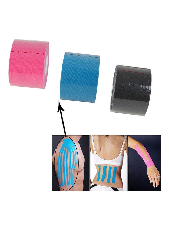 Generic Kinesiology Elastic Sports Wrap Tape Physiotherapy Muscle Support Bandage 20 x 10 x 20cm  - Image 3