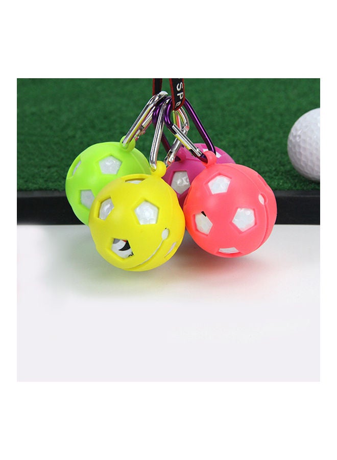 Generic Silicone Golf Ball Cover Hollow Sleeve Protective Carabiner Keychain 20 x 10 x 20cm - Image 4