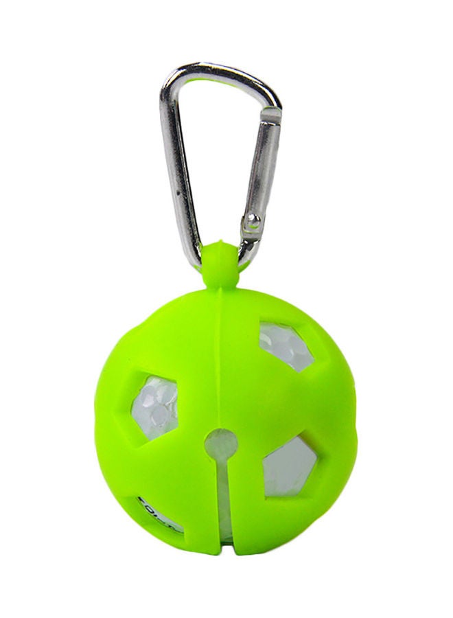 Generic Silicone Golf Ball Cover Hollow Sleeve Protective Carabiner Keychain 20 x 10 x 20cm - Image 1