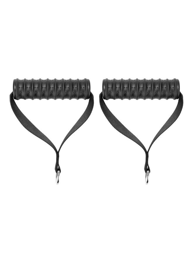 2-Piece Fitness Pulley Cable Attachment - Image 1