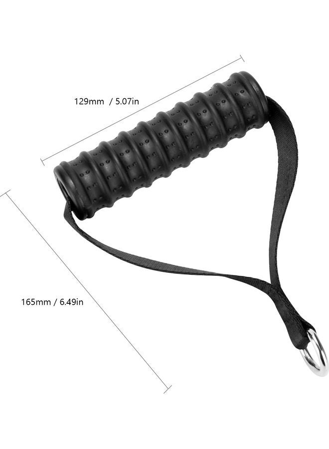 2-Piece Fitness Pulley Cable Attachment - Image 2