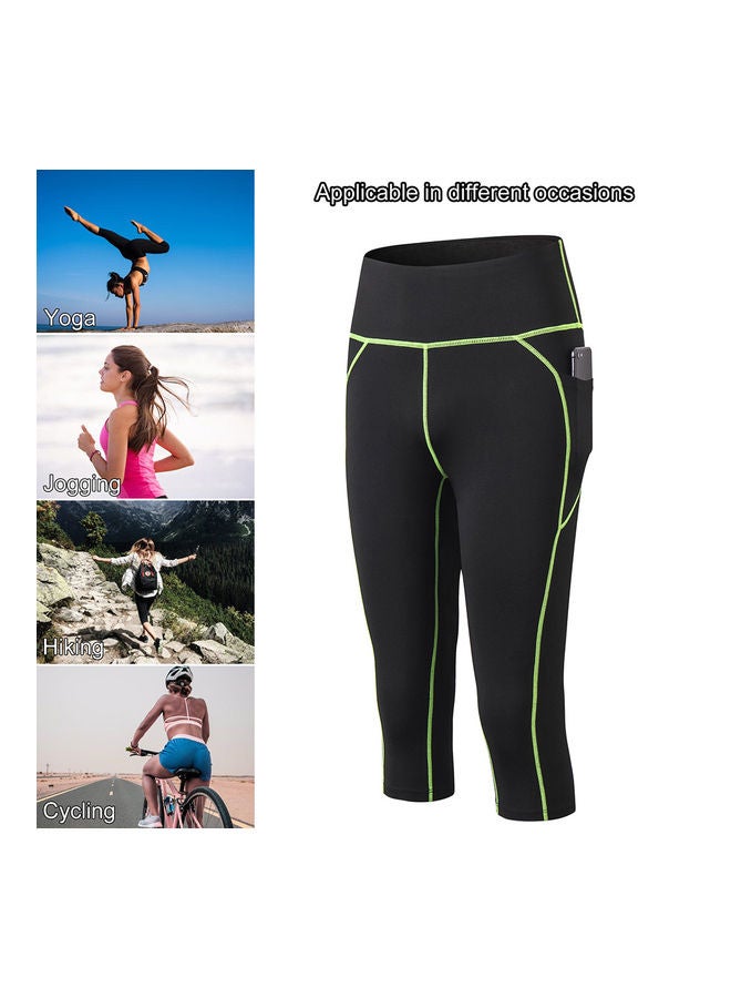 Generic High Waist Pocket Bodycon Jogging Trousers XXL  - Image 2