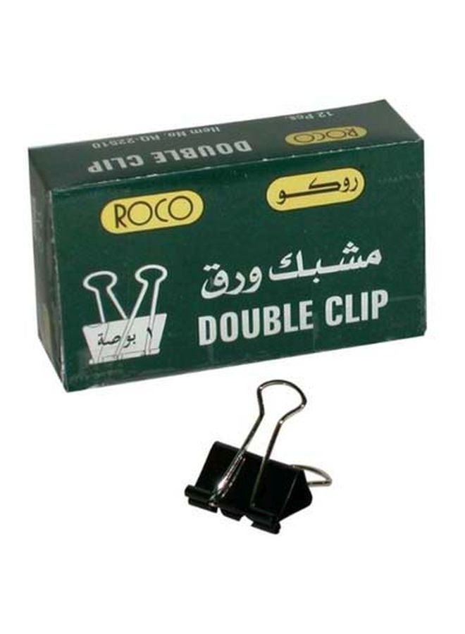 ROCO Binder Clips Black