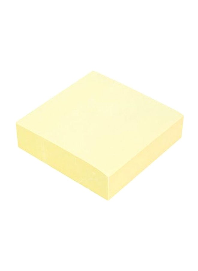 ROCO 100-Piece Sticky Note Set Yellow
