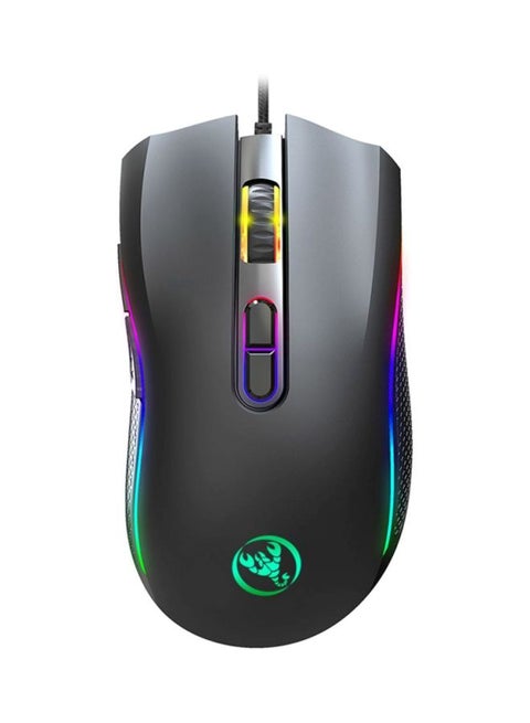 A869 USB Wireless Optical Mouse Black