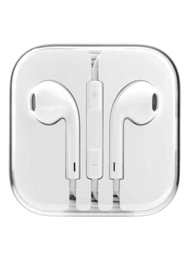 Muzz - Stereo In-Ear Earphone For Apple White - Image 1