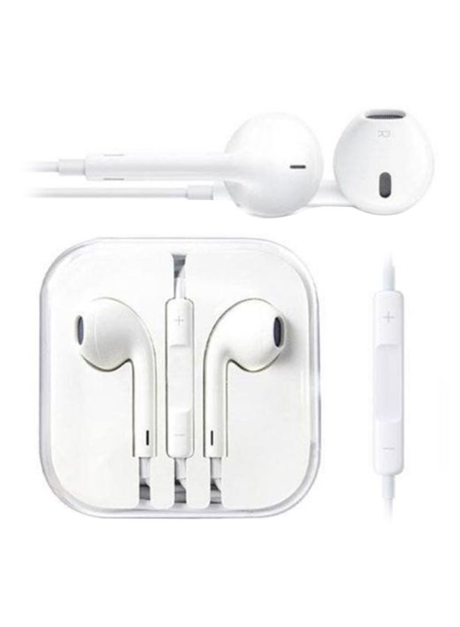 Muzz - Stereo In-Ear Earphone For Apple White - Image 1