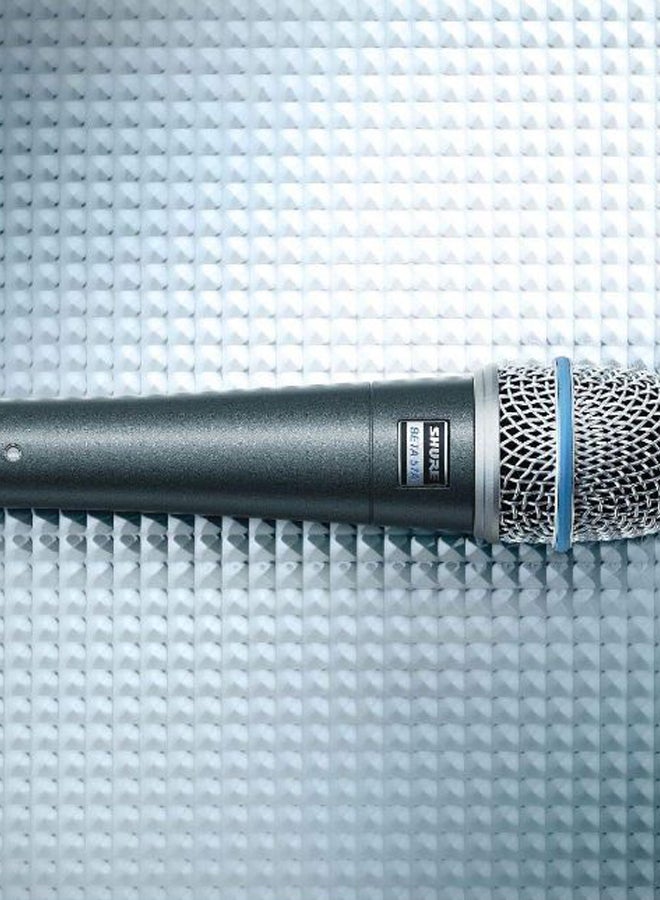 Shure - Supercardioid Dynamic Microphone Black - Image 1