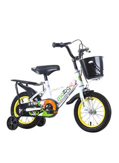 Children's Bike With Training Wheels Back Set And Front Basket 16inch - v1606140166/N41652646A_1