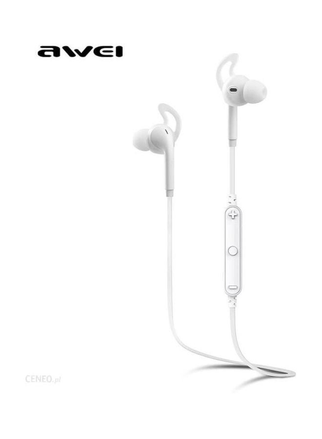 Awei Bluetooth In-Ear Stereo Earphones White - Image 2