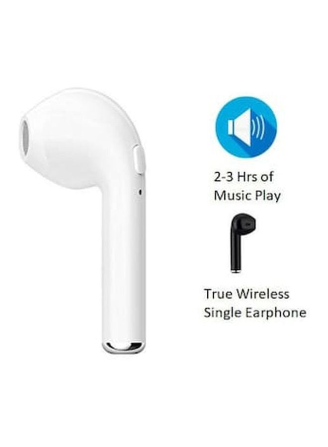 HBQ Bluetooth In-Ear Earphone With Mic White  - Image 4