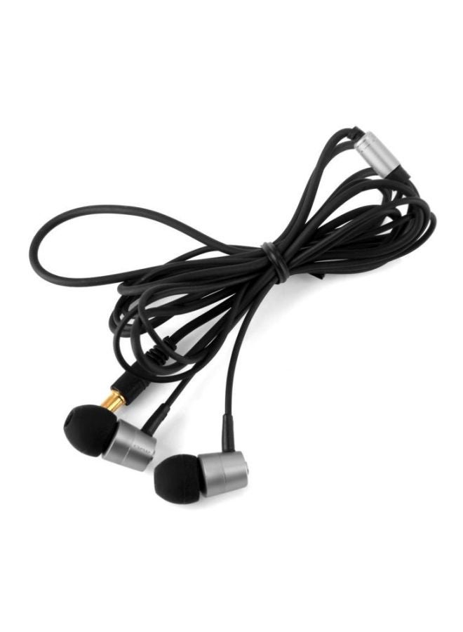 Awei In-Ear Wired Earphones Black/Silver - Image 2