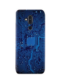 Protective Case Cover For Nokia 8.1 Circuit Board Pattern