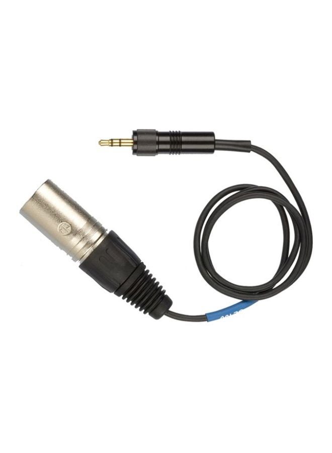 Sennheiser Male Mini Jack To XLR-Male Connector Cable For EK 100 Receiver Black/Silver  - Image 2