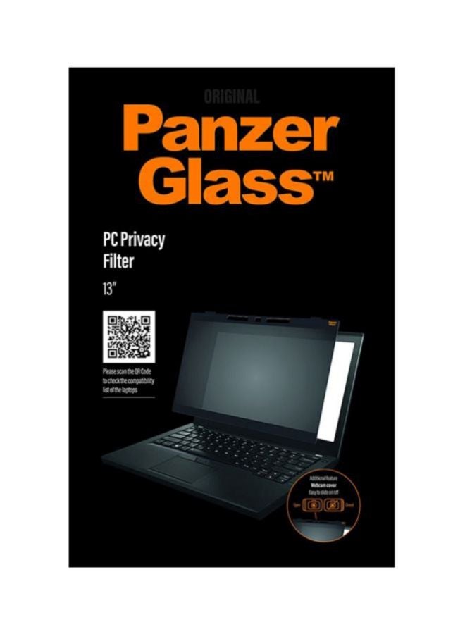 PanzerGlass Tempered Glass Screen Protector For 13-Inch PC Black - Image 2