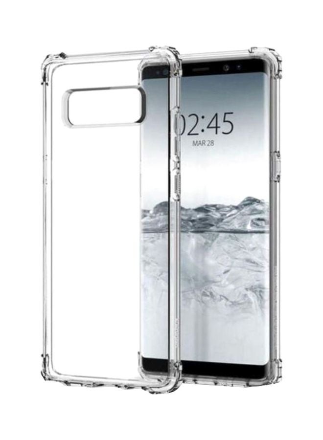 Gorilla - Protective Case Cover With Screen Protector For Samsung Galaxy Note8 Clear - Image 1