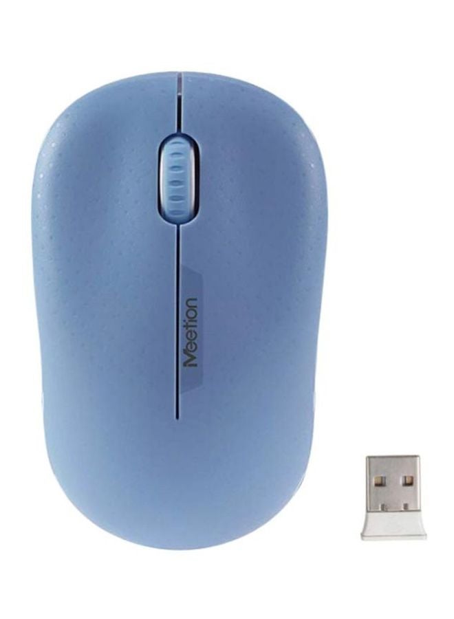 Meetion Wireless Optical Mouse Purple - Image 1
