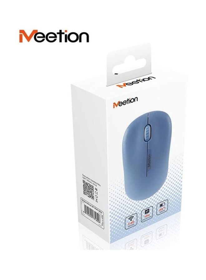 Meetion Wireless Optical Mouse Purple - Image 3