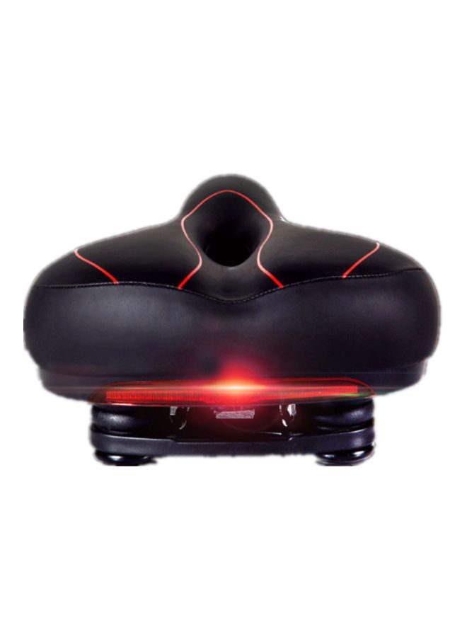 بيوينتي مقعد للدراجة مزود بأضواء تحذيرية 26سم - Image 1