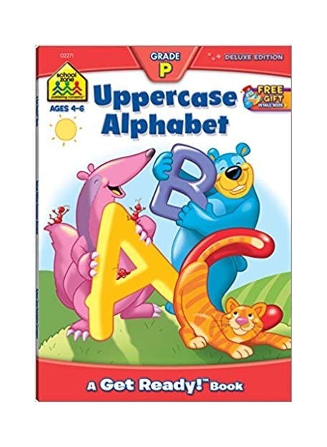Uppercase Alphabet P Ages 3-5 64P Paperback English by School Zone - 2019 