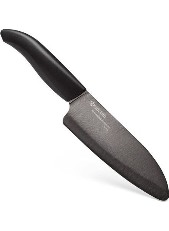KYOCERA Kuroba Ceramic Santoku Knife Black 14cm