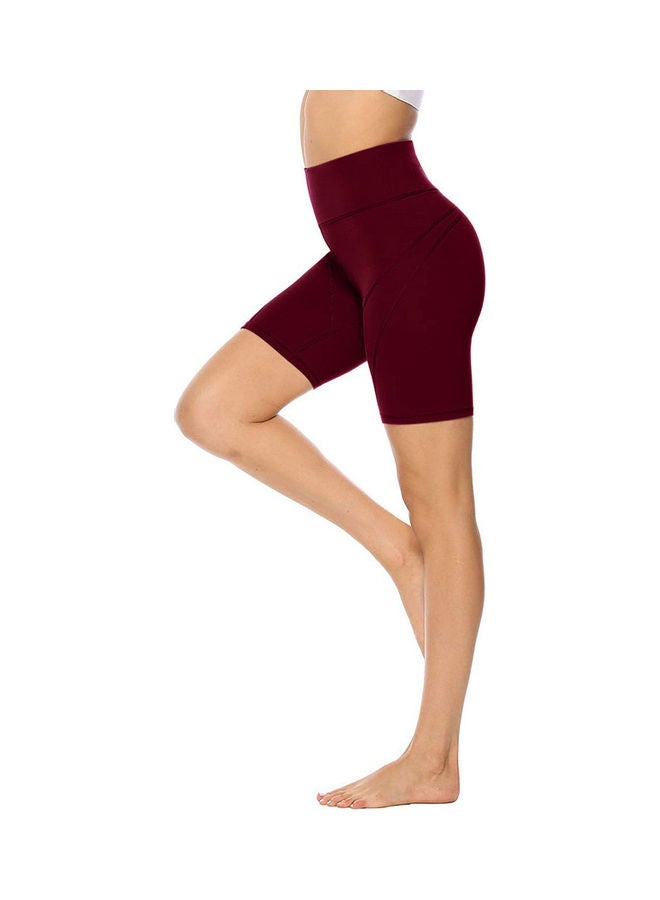 High Waist Training Sports Shorts - Image 3