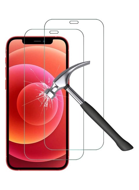 3-Pack Tempered Glass For iPhone 12 Mini (5.4") Screen Protector, Easy Installation Clear