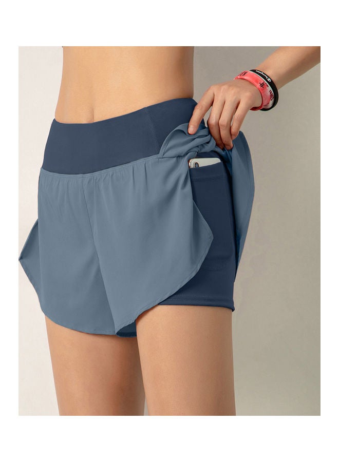 Generic Running Shorts With Pocket Details L  - Image 2