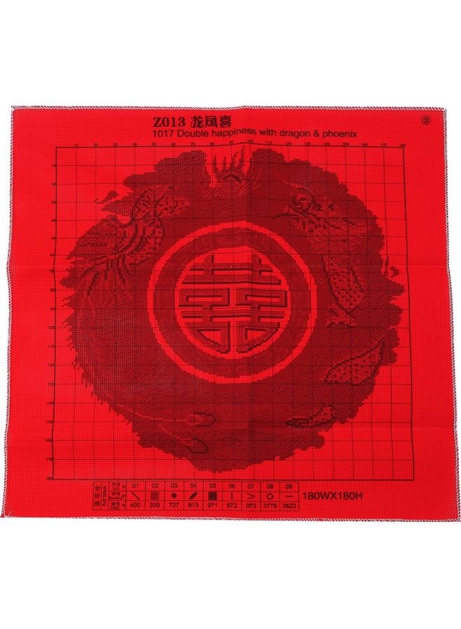 ديسديل مجموعة تطريز ذاتي بالغرزة المتقاطعة مع تصميمٍ مطبوعٍ على القماش ألوان متعددة - Image 4