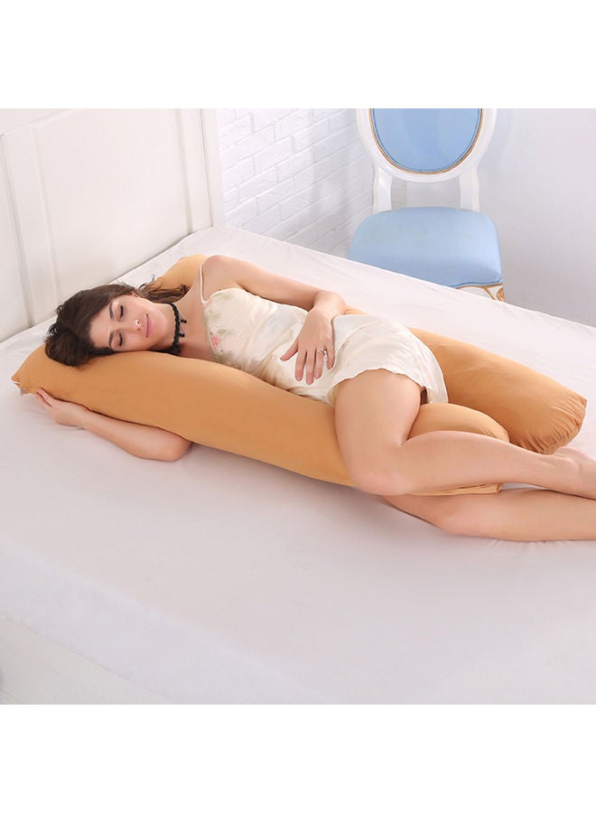 وسادة للحوامل مع غطاء من القطن قابل للغسل نسيج جملي 30.0x30.0x25.0سم - Image 1