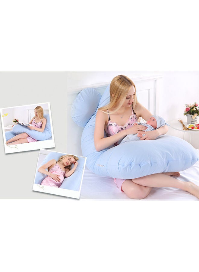 وسادة للحوامل مع غطاء من القطن قابل للغسل نسيج جملي 30.0x30.0x25.0سم - Image 5