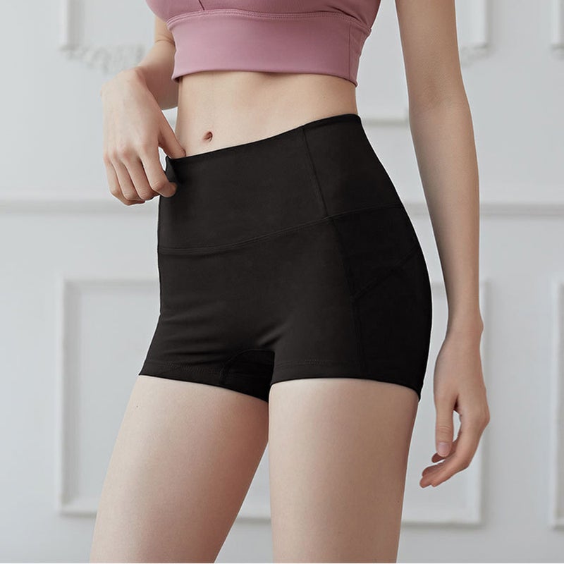 Generic High Waist Seamless Yoga Shorts M  - Image 3